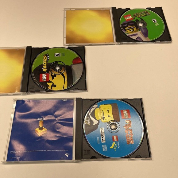 Lego Masterpiece Lego Racers stunt rally and alpha team pc games lot of 3 - Picture 5 of 5